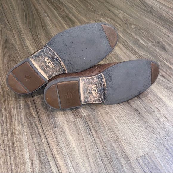UGG MEN DAGMANN GRIZZLY CHUKKAS SLIP ON LEATHER SHOE US 12 /  EU 45.5 /  UK 11 main image 6
